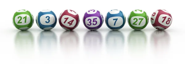 Loterie koule — Stock fotografie