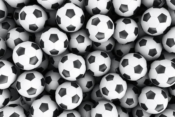 Balones de fútbol —  Fotos de Stock
