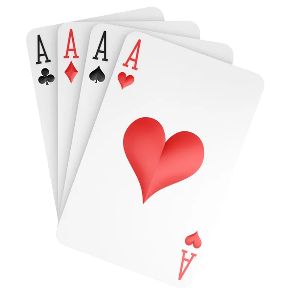 Four aces — Stock Photo © SSilver #10737978