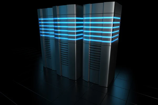 Rack servers — Stock Photo, Image