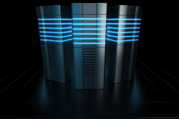 Rack servers — Stock Photo, Image