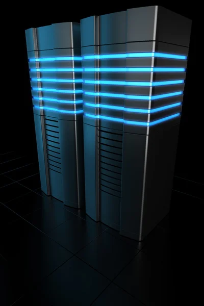 Rack-Server — Stockfoto