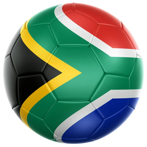 South African soccer ball — Stock Photo, Image