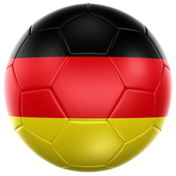 Γερμανικό ποδόσφαιρο μπάλα — Φωτογραφία Αρχείου