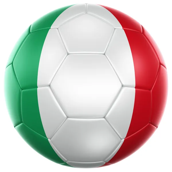 Італійський футбольний м'яч — стокове фото