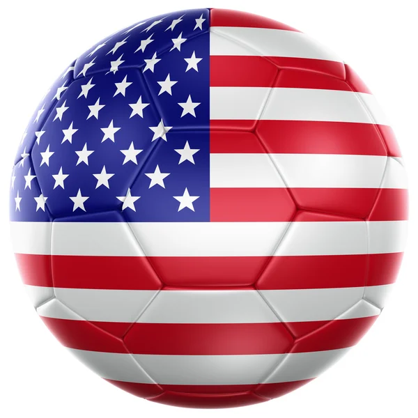 アメリカのサッカー ボール — ストック写真