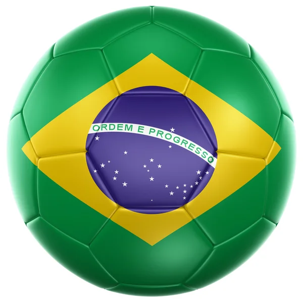 ブラジルのサッカー ボール — ストック写真
