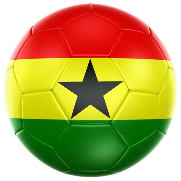 加纳足球球 — 图库照片