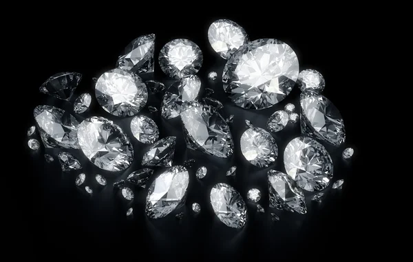 Diamantes Fotografia De Stock