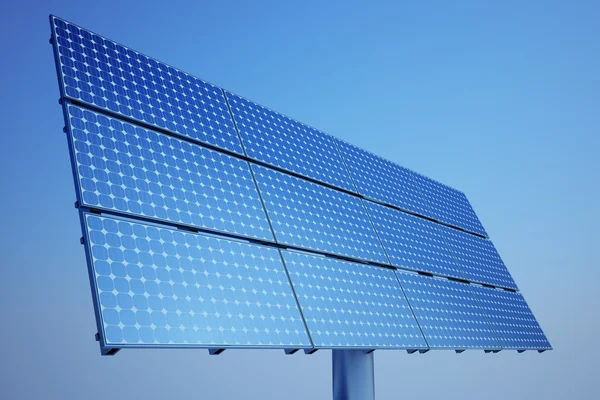 Panel solar Imagen de stock