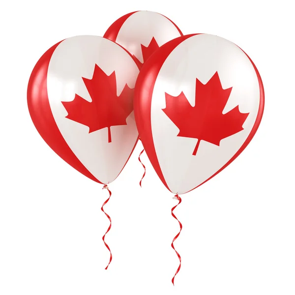Ballons canadiens Photo De Stock