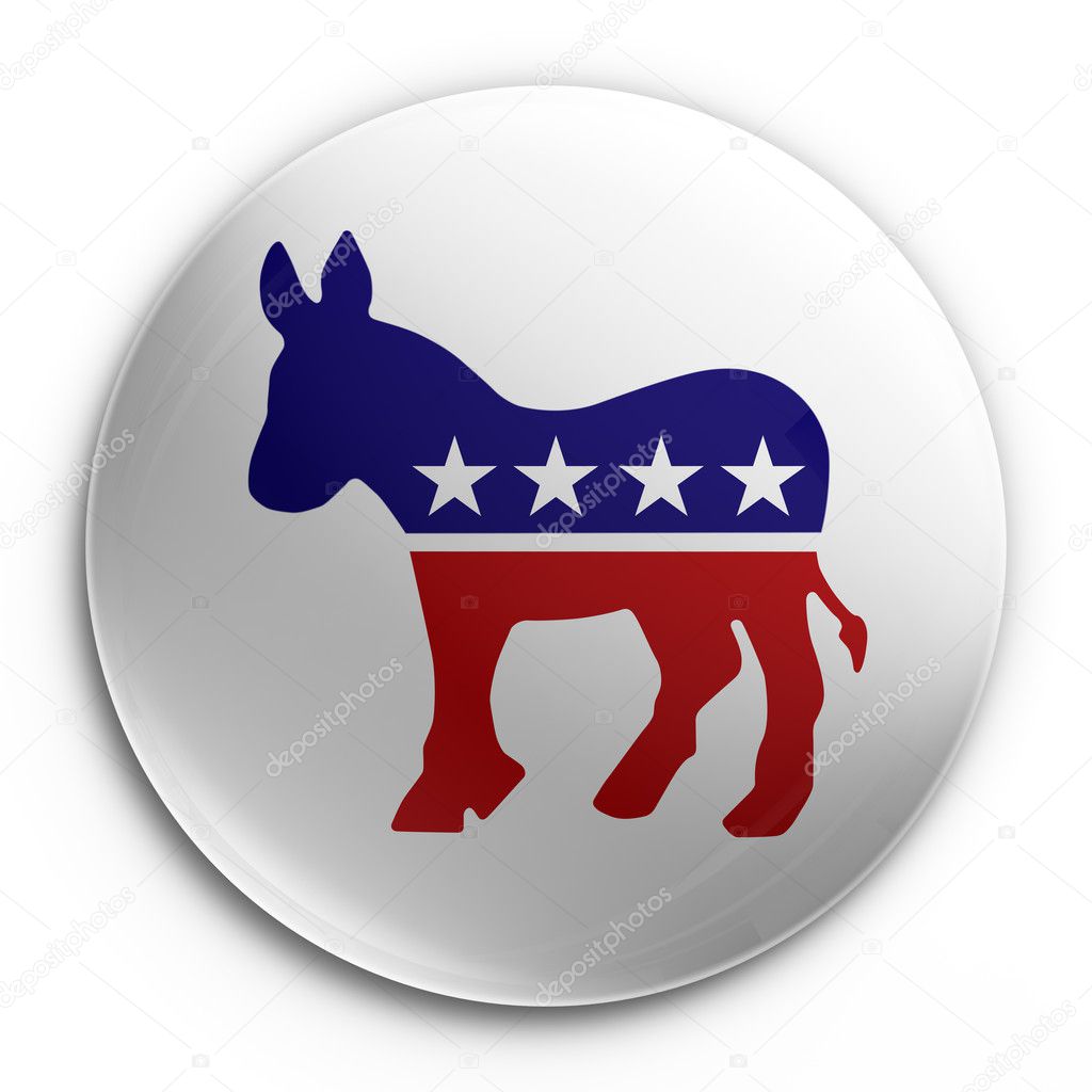 Badge - democratic