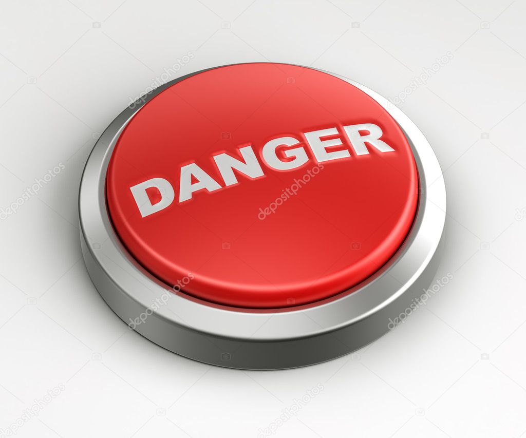 Red button - danger