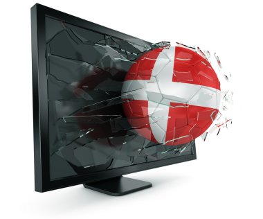 monitör üzerinden topu