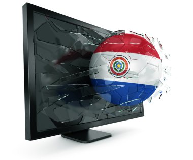 monitör üzerinden topu