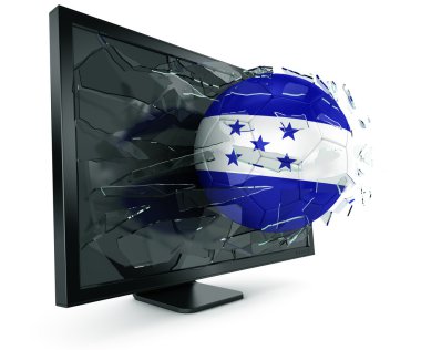 monitör üzerinden topu
