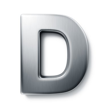 The letter D clipart