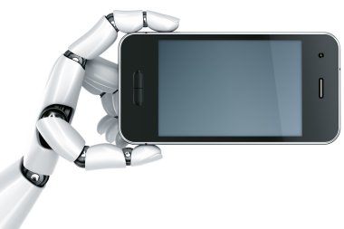 robot el ile smartphone