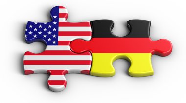 USA - Germany clipart