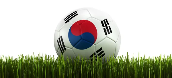 Soccerball v trávě — Stock fotografie
