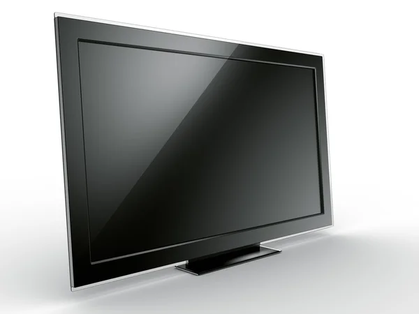 3D representación de un televisor — Foto de Stock