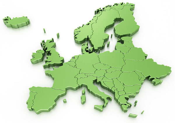 Карта евро
