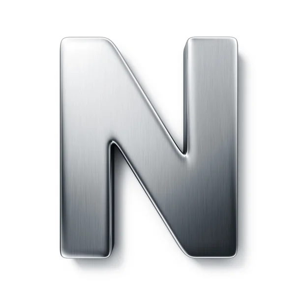 The letter N — Stock Photo, Image