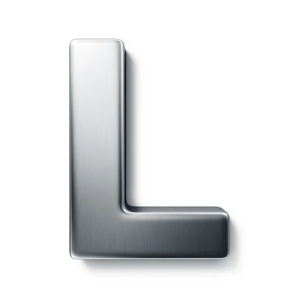 The letter L — Stock Photo, Image