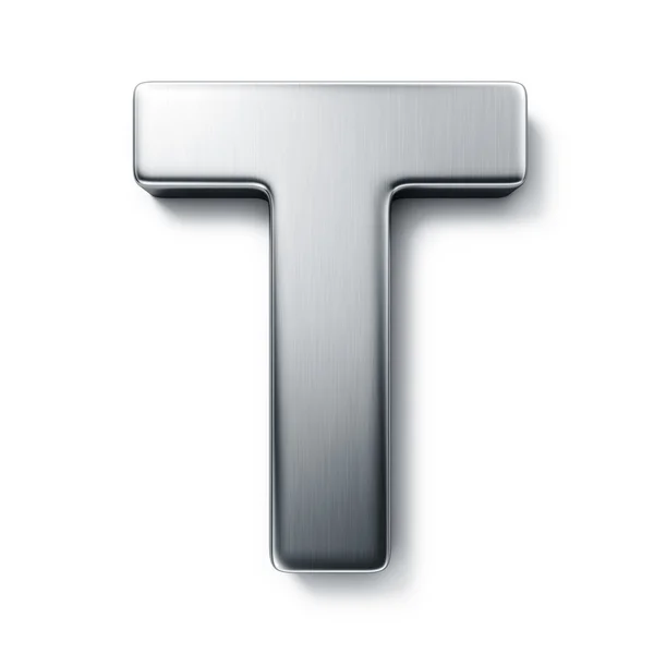 A letra T — Fotografia de Stock