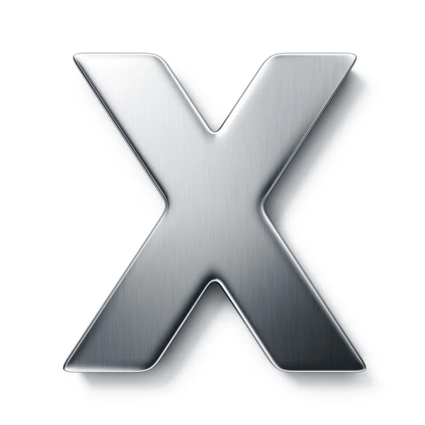 A letra X — Fotografia de Stock