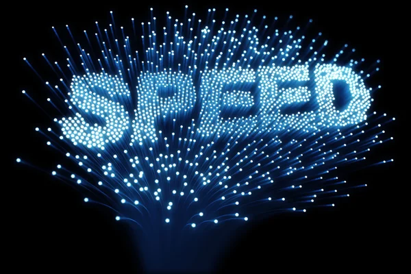 Fiber optic - Speed — Stock Photo, Image