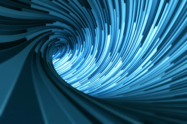 stock image Blue tunnel