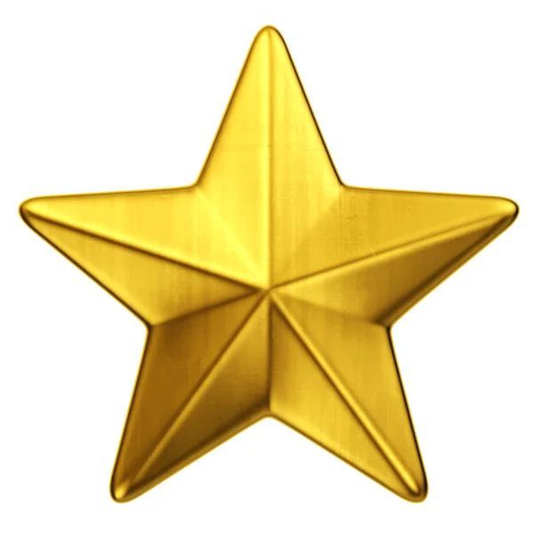 Estrela de ouro — Fotografia de Stock