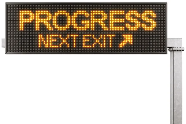 Znak autostrady cyfrowej — Zdjęcie stockowe