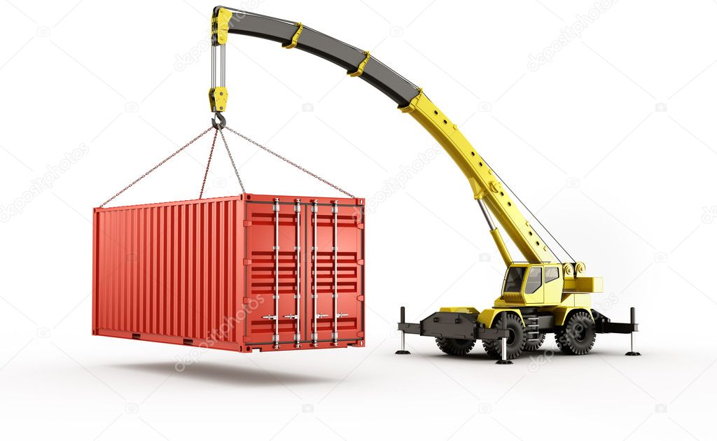 Heavy shipping container