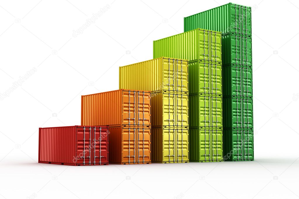 Shipping container chart