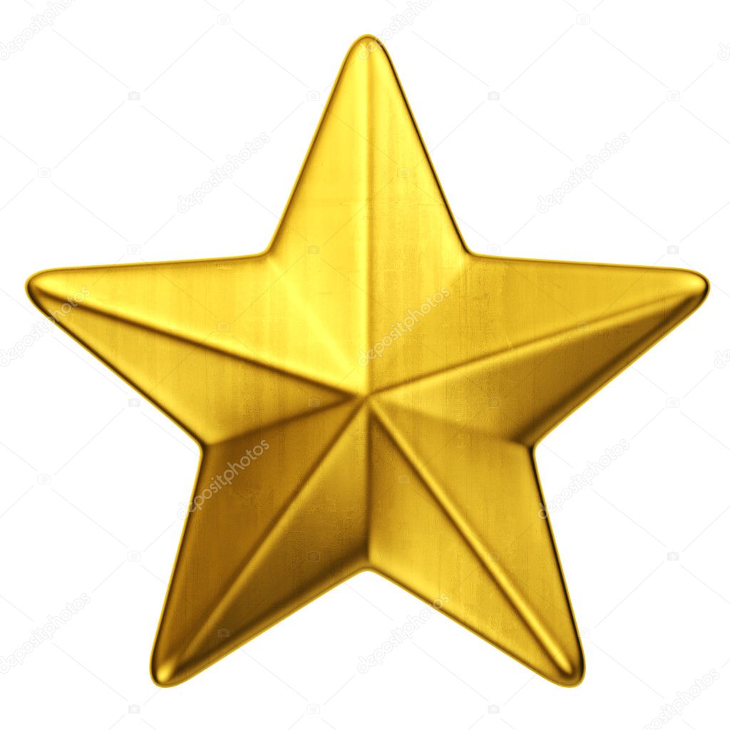 Gold star Stock Photo by ©zentilia 8318736