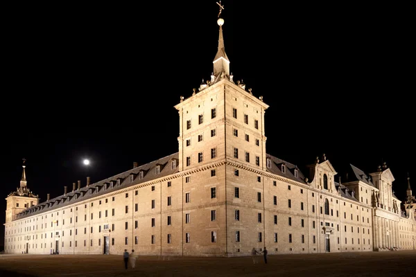 San lorenzo de el escorial Manastırı, İspanya, gece