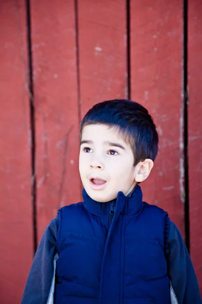 stock image Surprised Little Boy