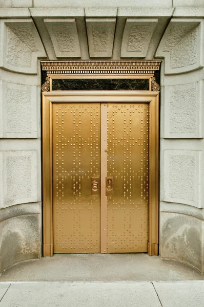 stock image Golden doors