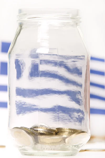 Savings In Jar — Stock Photo, Image