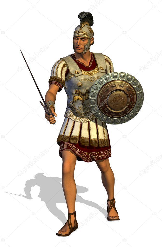 Roman Centurion — Stock Photo © AlienCat #8281280