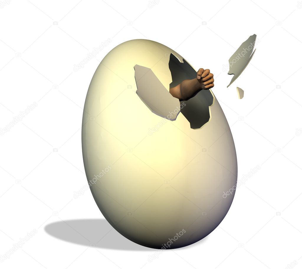 Break Out of Your Shell — Stock Photo © AlienCat 8311463