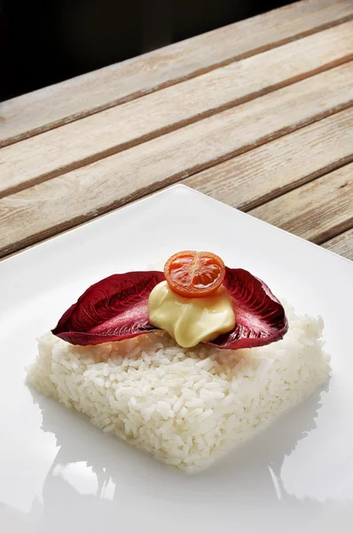 Wegetariańskie ryż placek — Zdjęcie stockowe