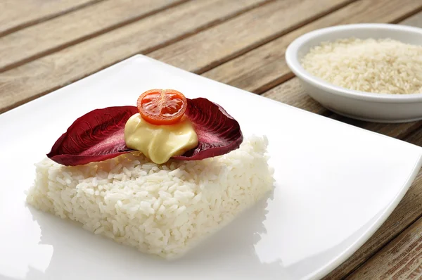 Pastel de arroz vegetariano — Foto de Stock