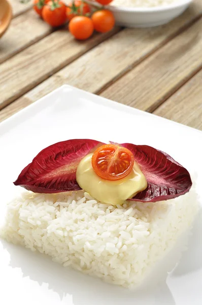 Pastel de arroz vegetariano —  Fotos de Stock