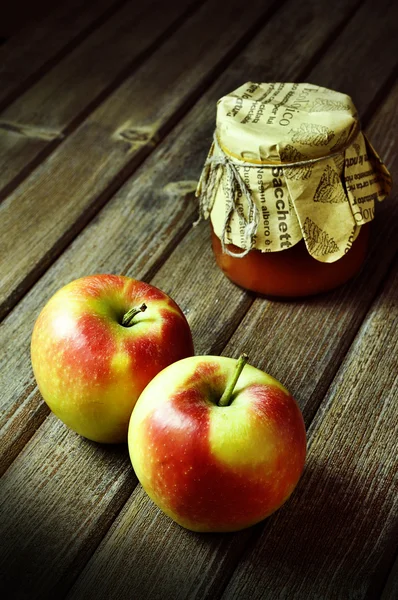 Apple syltりんごジャム — ストック写真