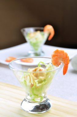Cocktail di gamberi - Shrimps cocktail clipart