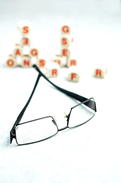 Optiker besök — Stockfoto