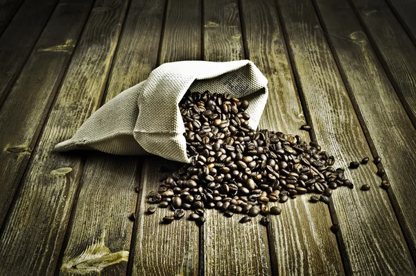 Καφές στους κόκκους — Φωτογραφία Αρχείου
